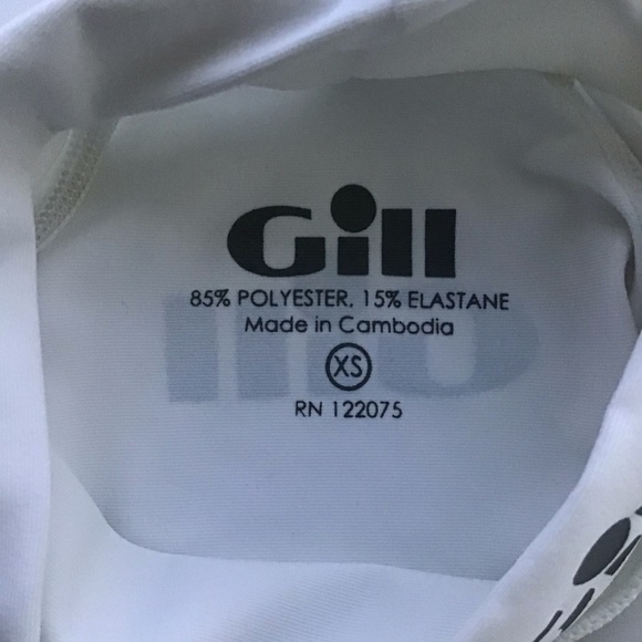 Gill Junior UV Long Sleeve Rash Vest - Picture 5 of 7